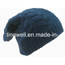 SGS Moda Cabo Beanie Hat Chapéu de malha (TWS-knit-014011)